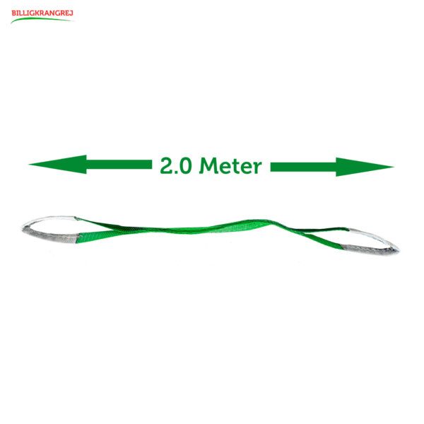 Løftestrop 2 meter grøn