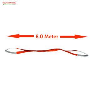 Løftestrop_8_meter_rød 5ton