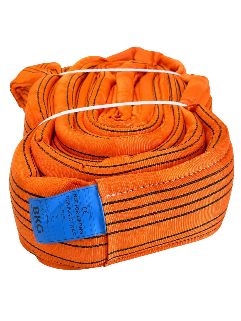 Træktov 100% polyester - 6m - BC daN 80 ton