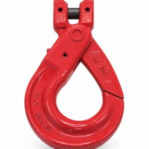 Selvlukkende løftekrog m. gaffel - 13 mm - 6,7 ton