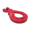 Selvlukkende løftekrog m. gaffel - 13 mm - 6,7 ton